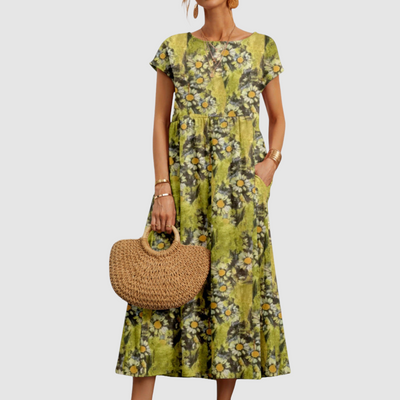 Deborah - Elegante Abito Floreale