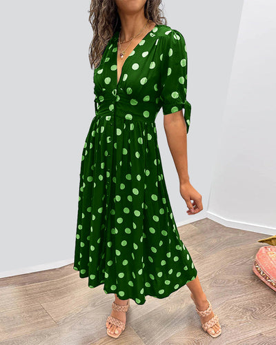 Janis - Abito Elegante Con Scollo A V