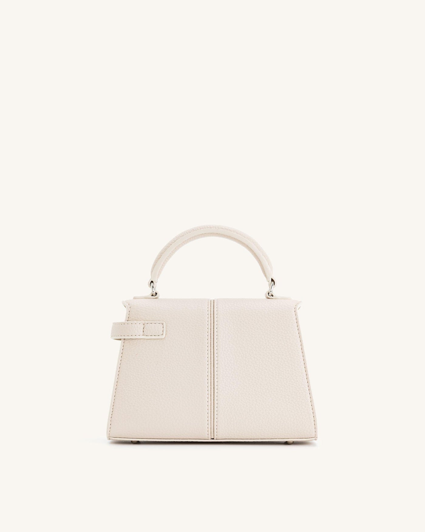 Borsa con manici superiori Elise - Bianco