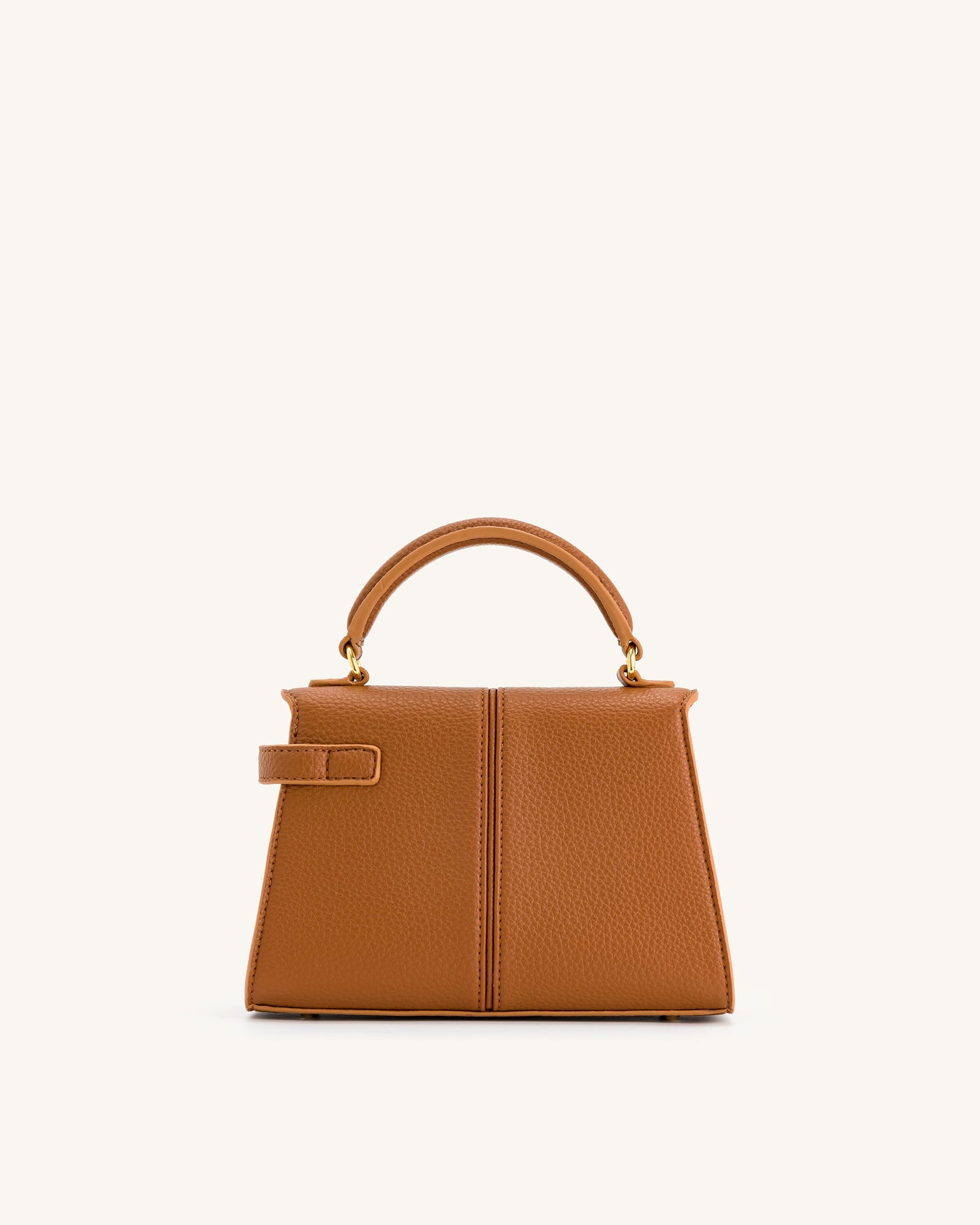 Borsa con manici superiori Elise - Marrone