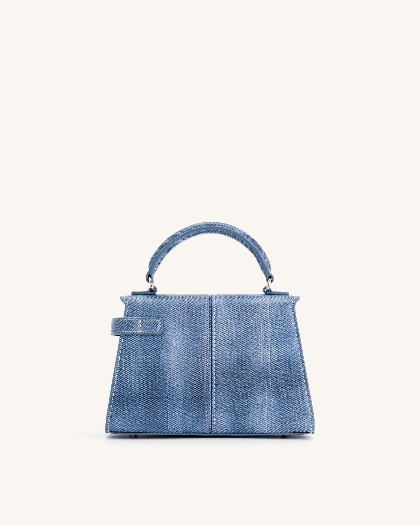 Borsa con manici superiori Elise - Blu