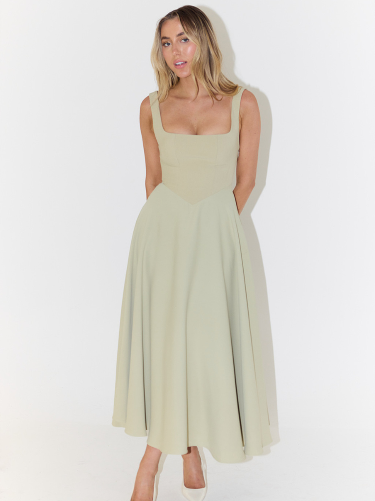 Nica - Elegante Abito Senza Maniche
