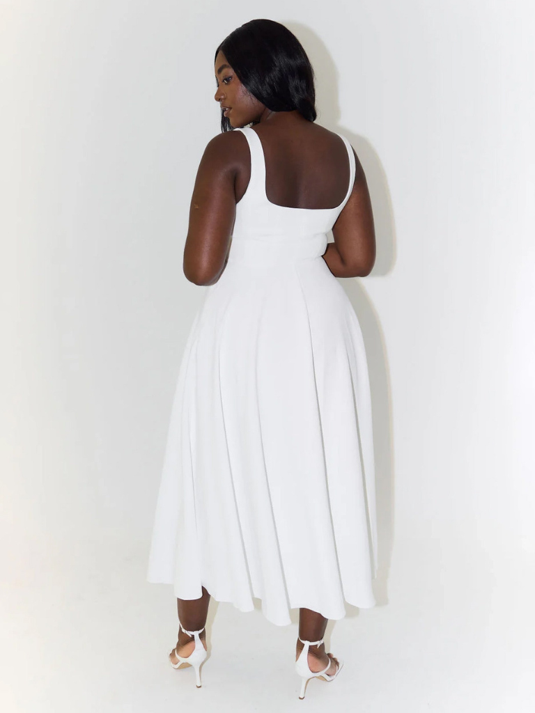 Nica - Elegante Abito Senza Maniche